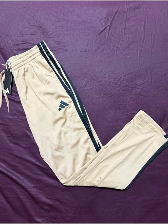 adidas Other - ADIDAS Men's OPEN HEM BOTTOM Tricot Track Pants Warm Sandstone JX5510 Sz XL, 2XL